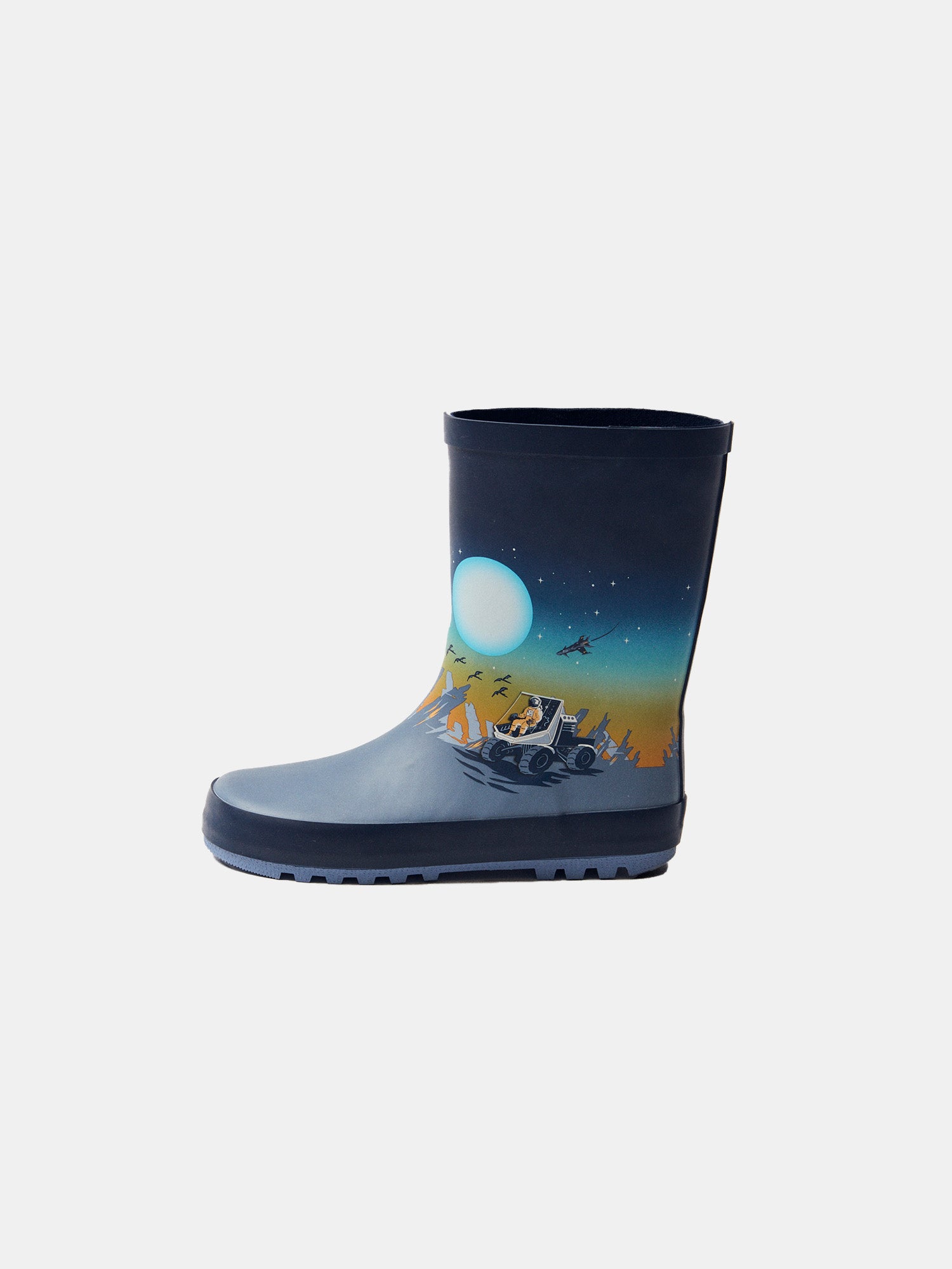 Marine Blaue Regenstiefel