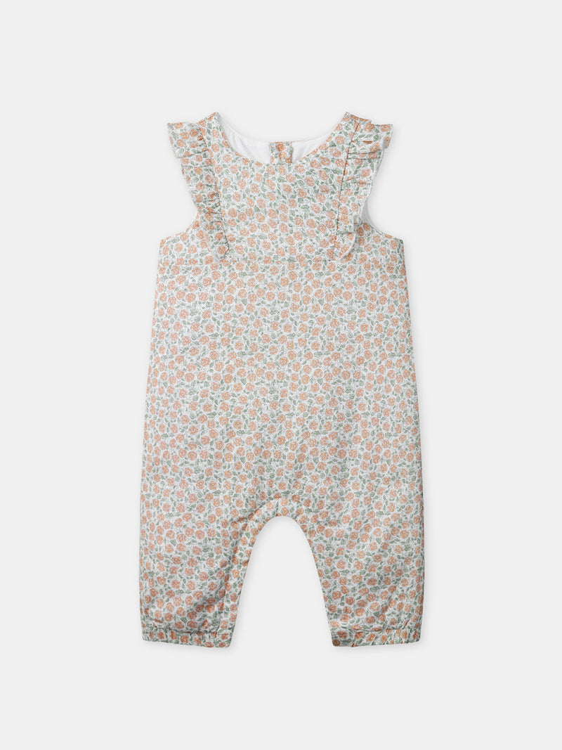 Set aus Blütenmotiv Gesamtheit + Body + Bandeau für Neugeborene Mädchen