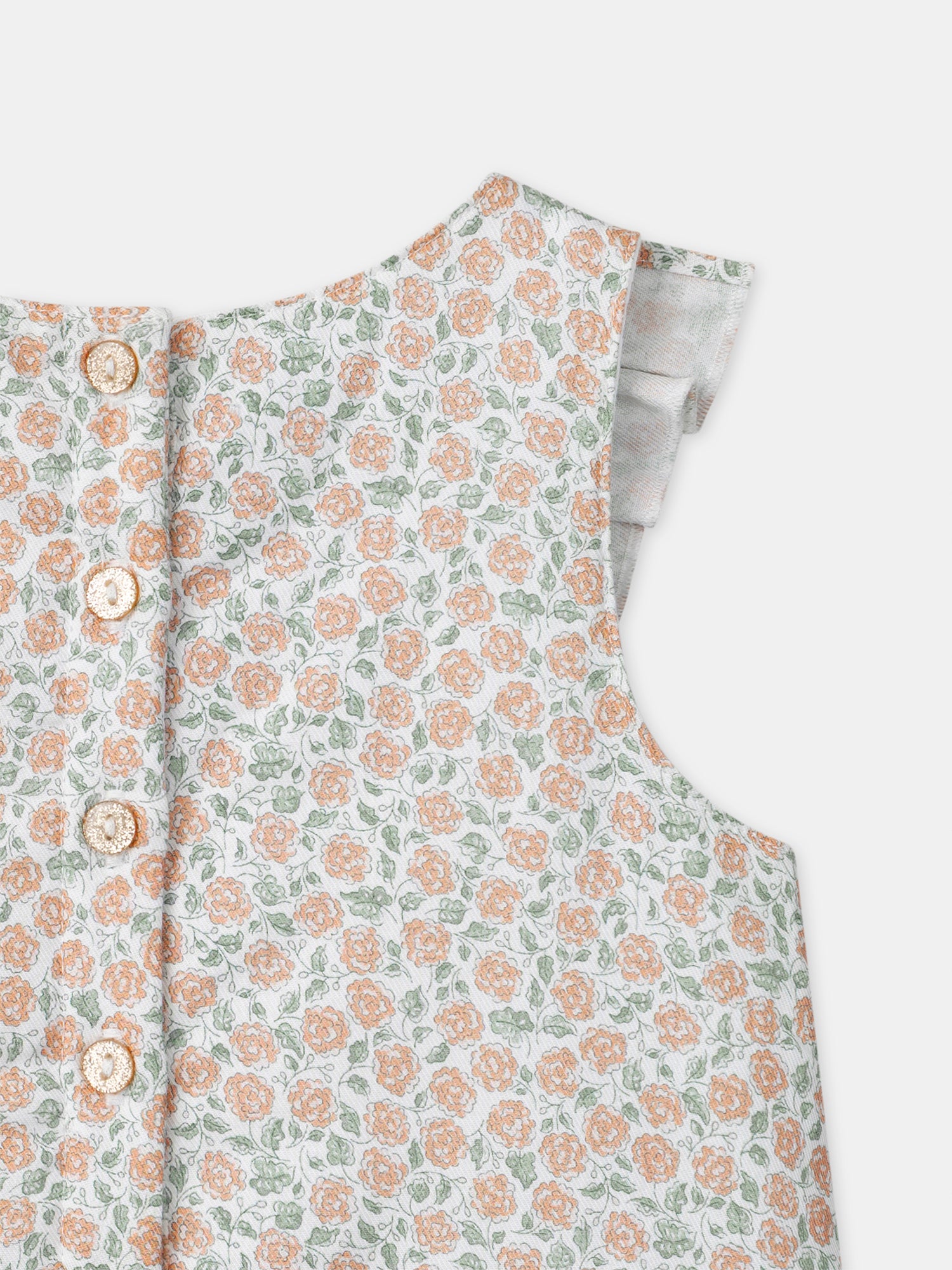 Set aus Blütenmotiv Gesamtheit + Body + Bandeau für Neugeborene Mädchen