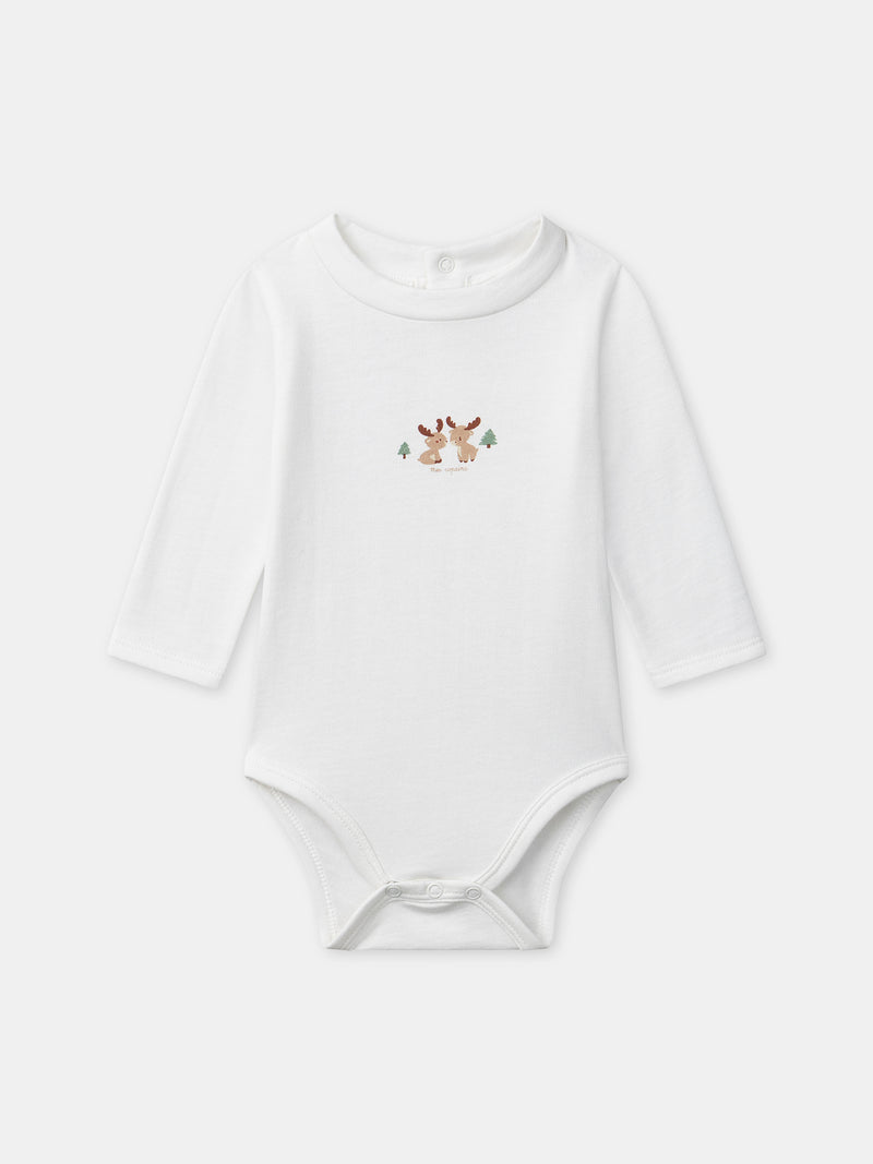 Grünes gestreiftes Set + Body + Socken für Neugeborene Jungen