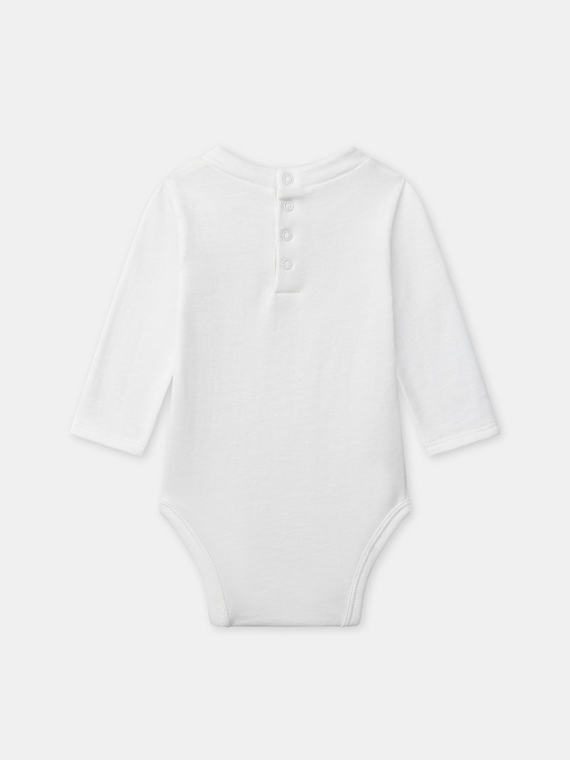 Grünes gestreiftes Set + Body + Socken für Neugeborene Jungen