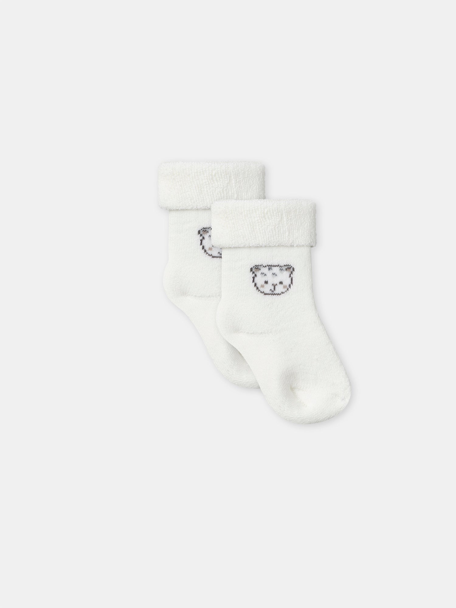 Set mit bedrucktem Büstenhalter + Hosen + Socken für Neugeborene