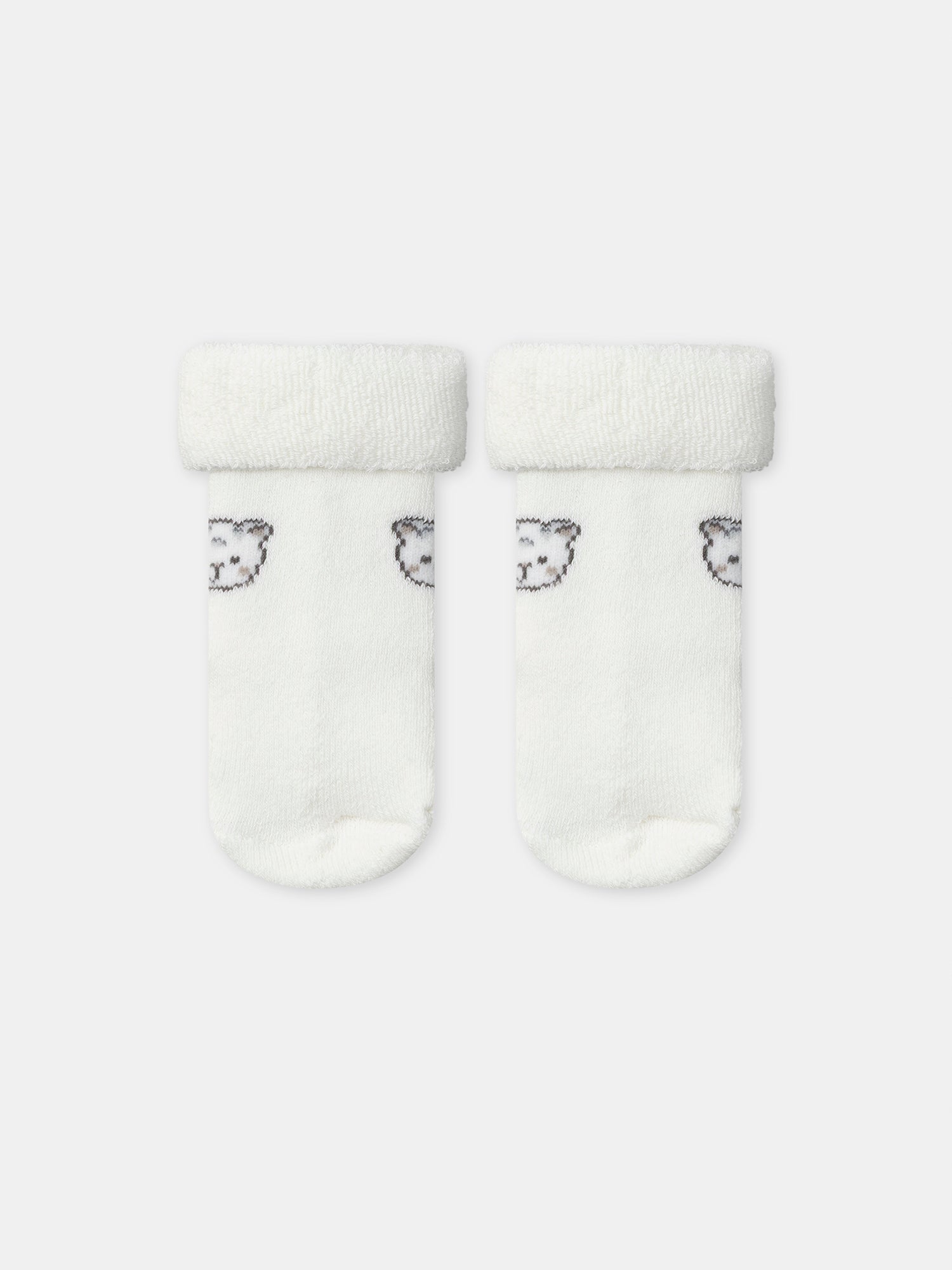 Set mit bedrucktem Büstenhalter + Hosen + Socken für Neugeborene