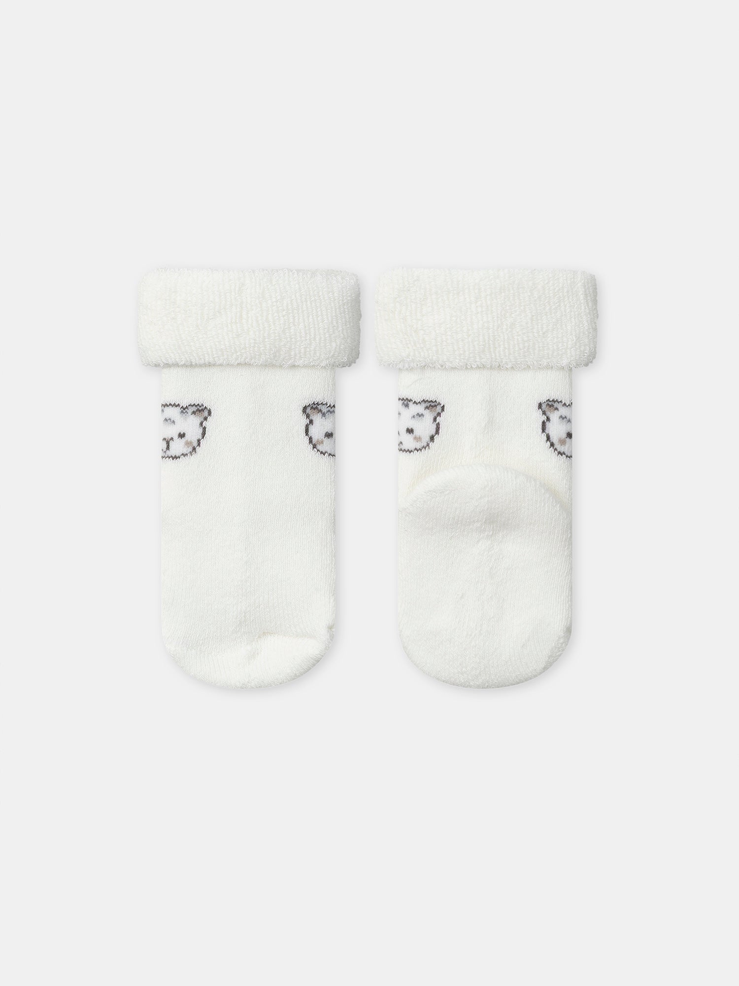 Set mit bedrucktem Büstenhalter + Hosen + Socken für Neugeborene