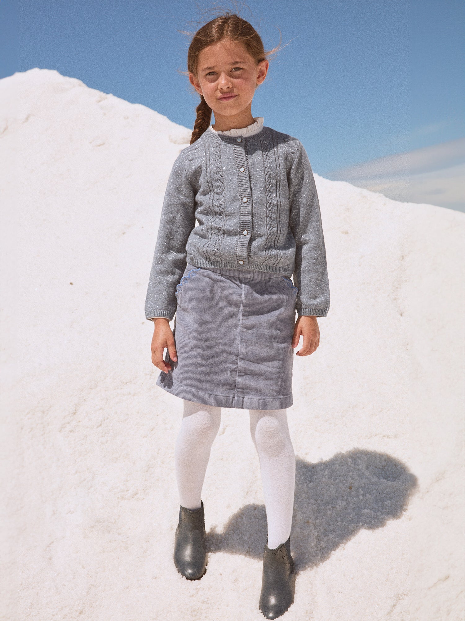 Blaue Samtgirlenrock