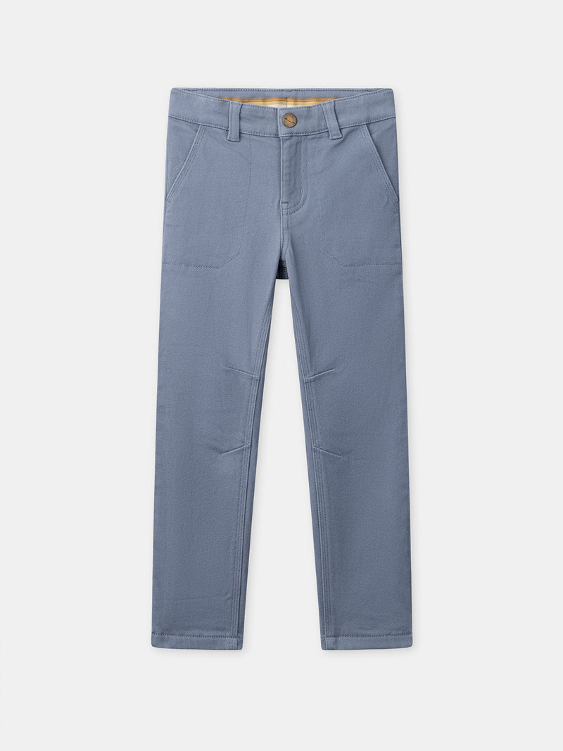 Grijze Blaue Hose für Jungen