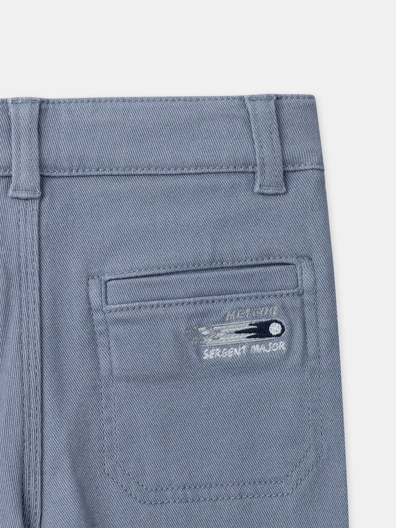 Grijze Blaue Hose für Jungen