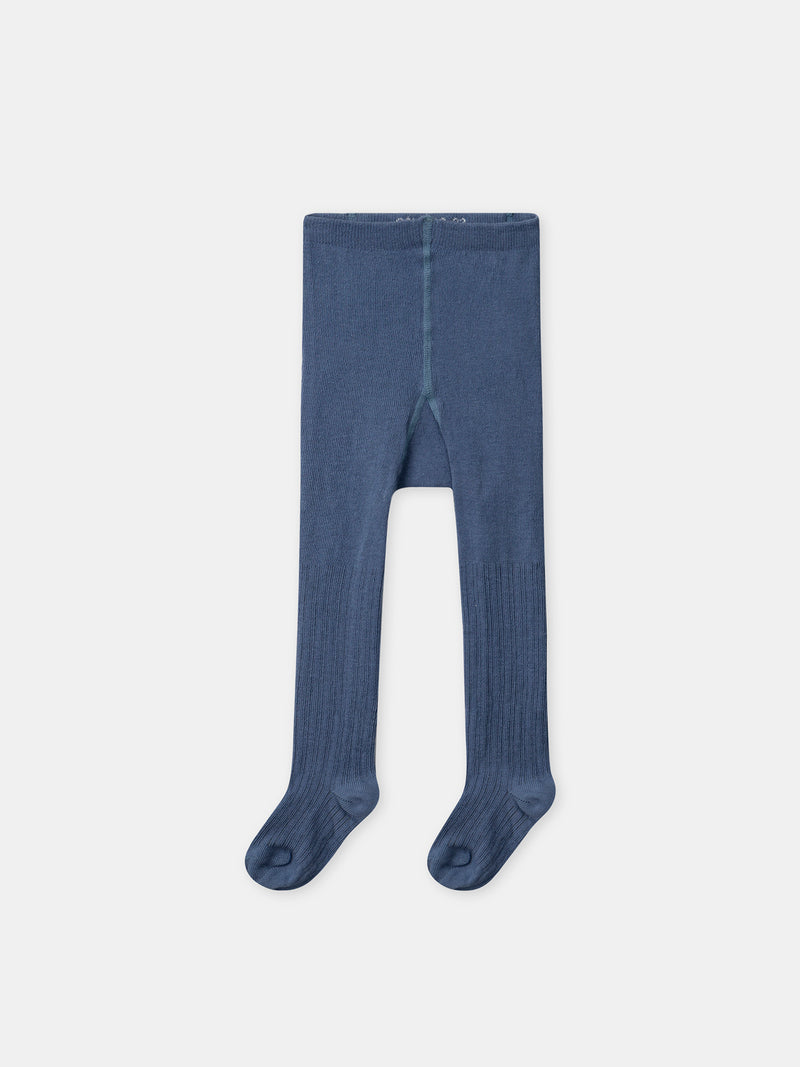 Blaue Strumpfhose für Mädchen