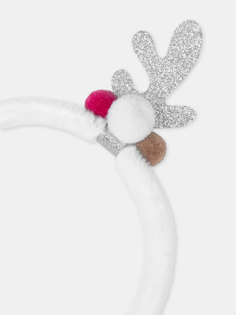 Serre-tête blanc cerf Fille