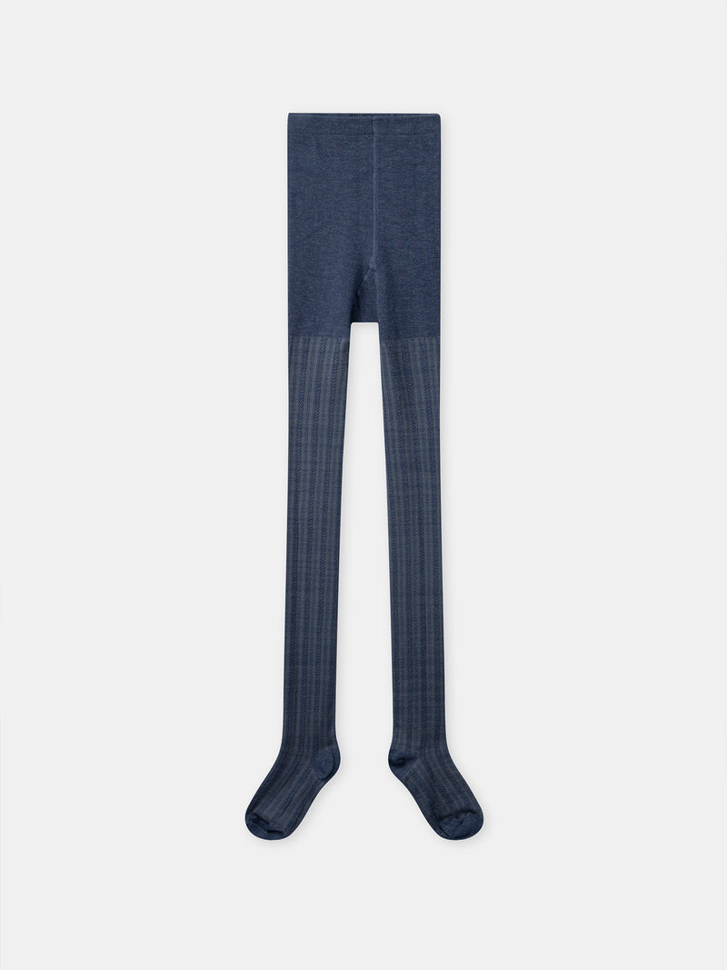 Marineblau Strumpfhose für Mädchen