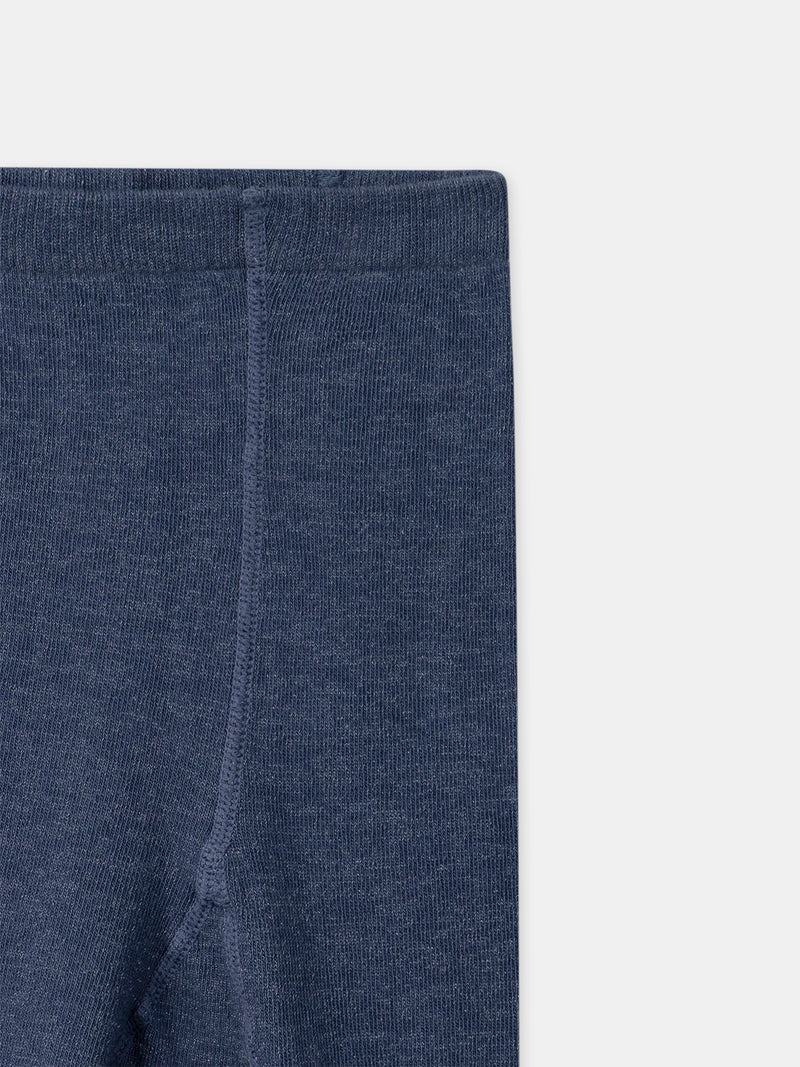 Marineblau Strumpfhose für Mädchen