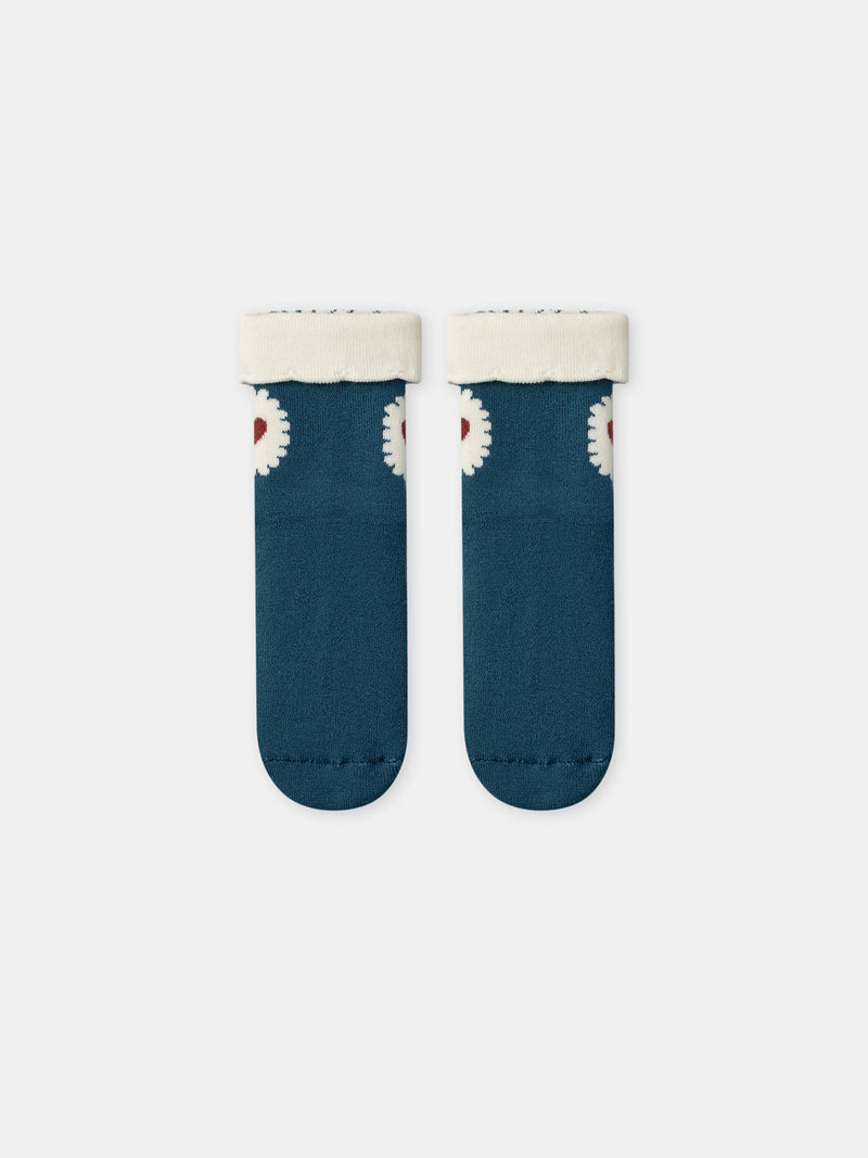 Mädchen Socken Blau
