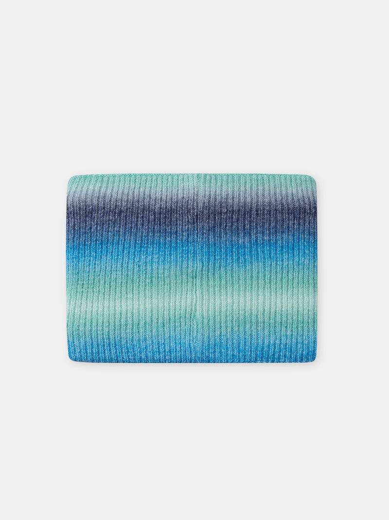 Tie-and-Dye-Strickschal für Jungen