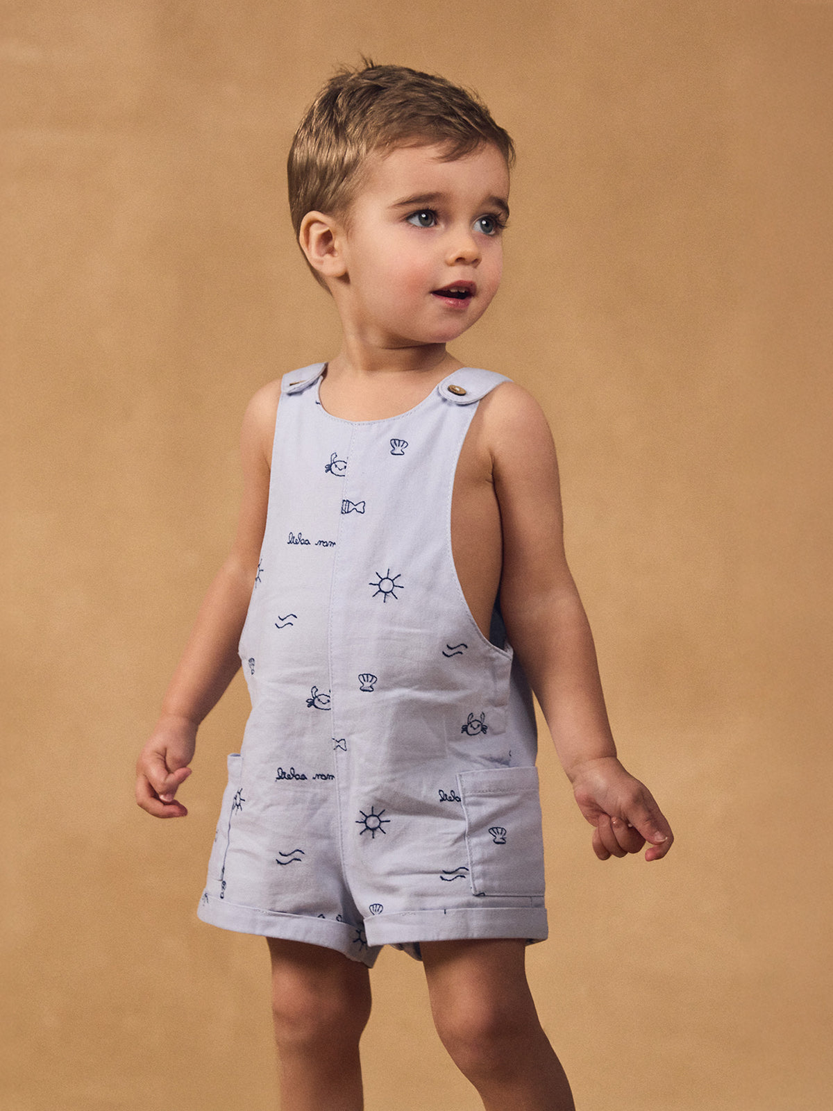 Tenue de Bébé Garçon : Bleu d'été - 9