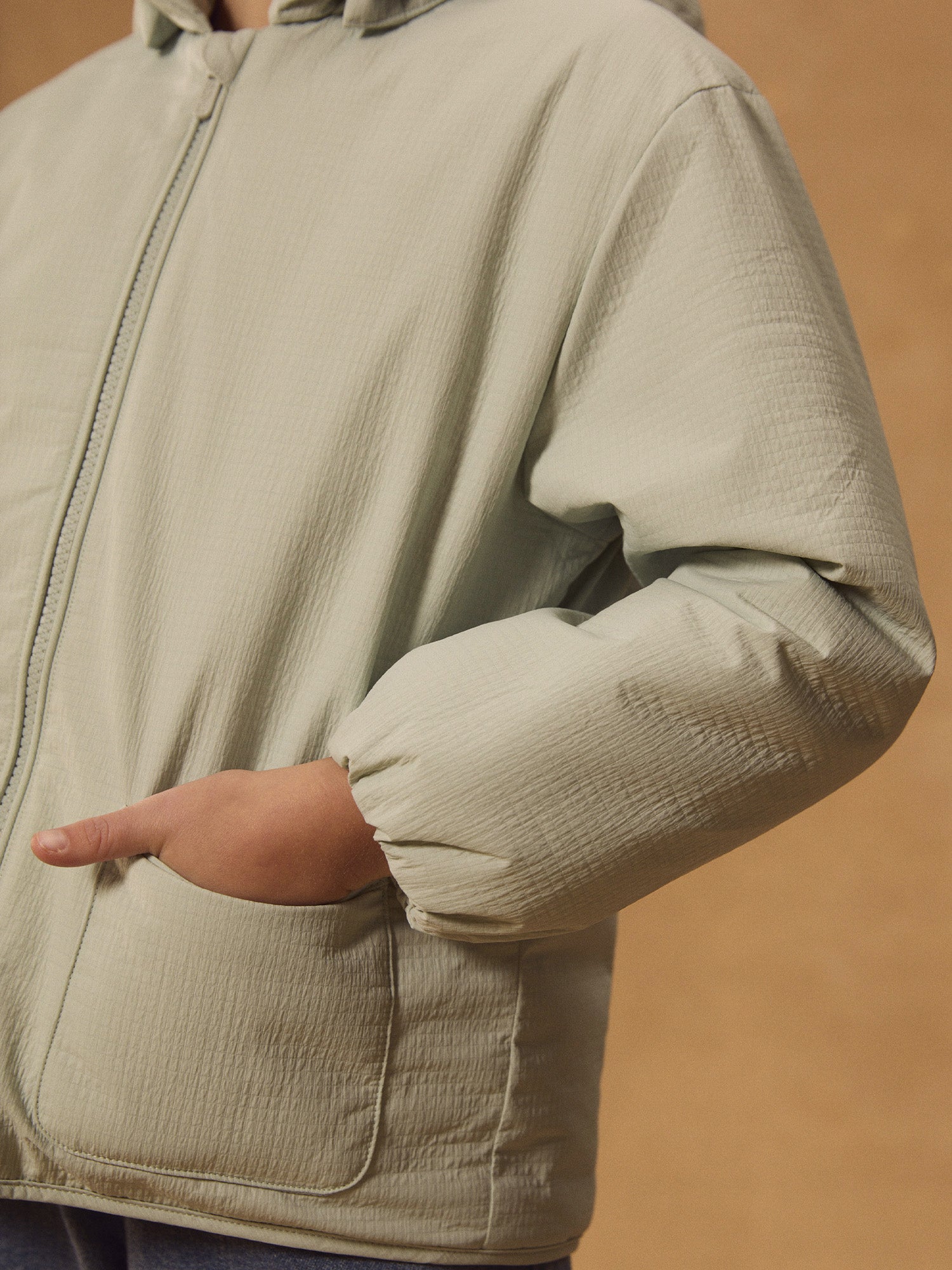 Mädchen Türkisjacke