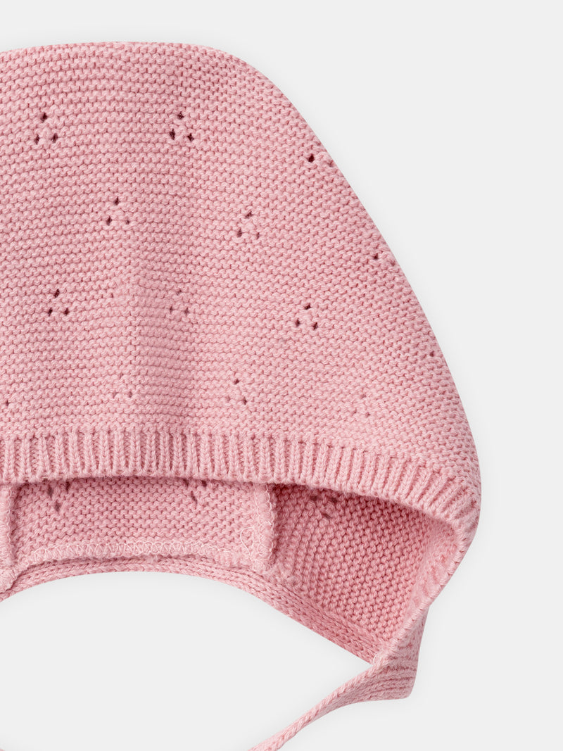 Béguin rose Naissance Fille