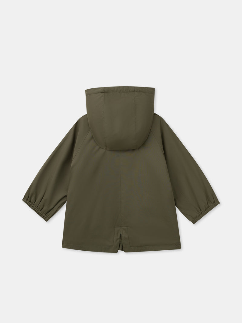 Parka 3 en 1 kaki Bébé Fille