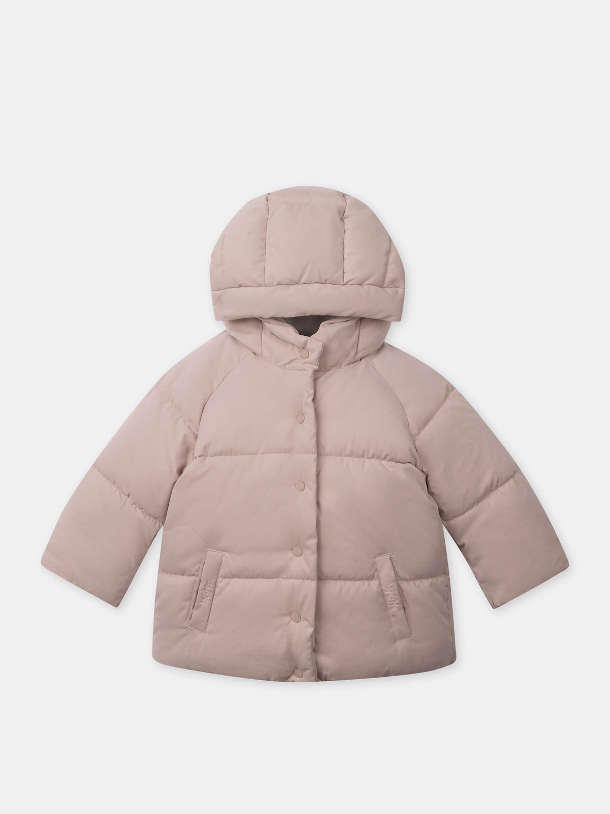 Doudoune matelassée rose Bébé Fille