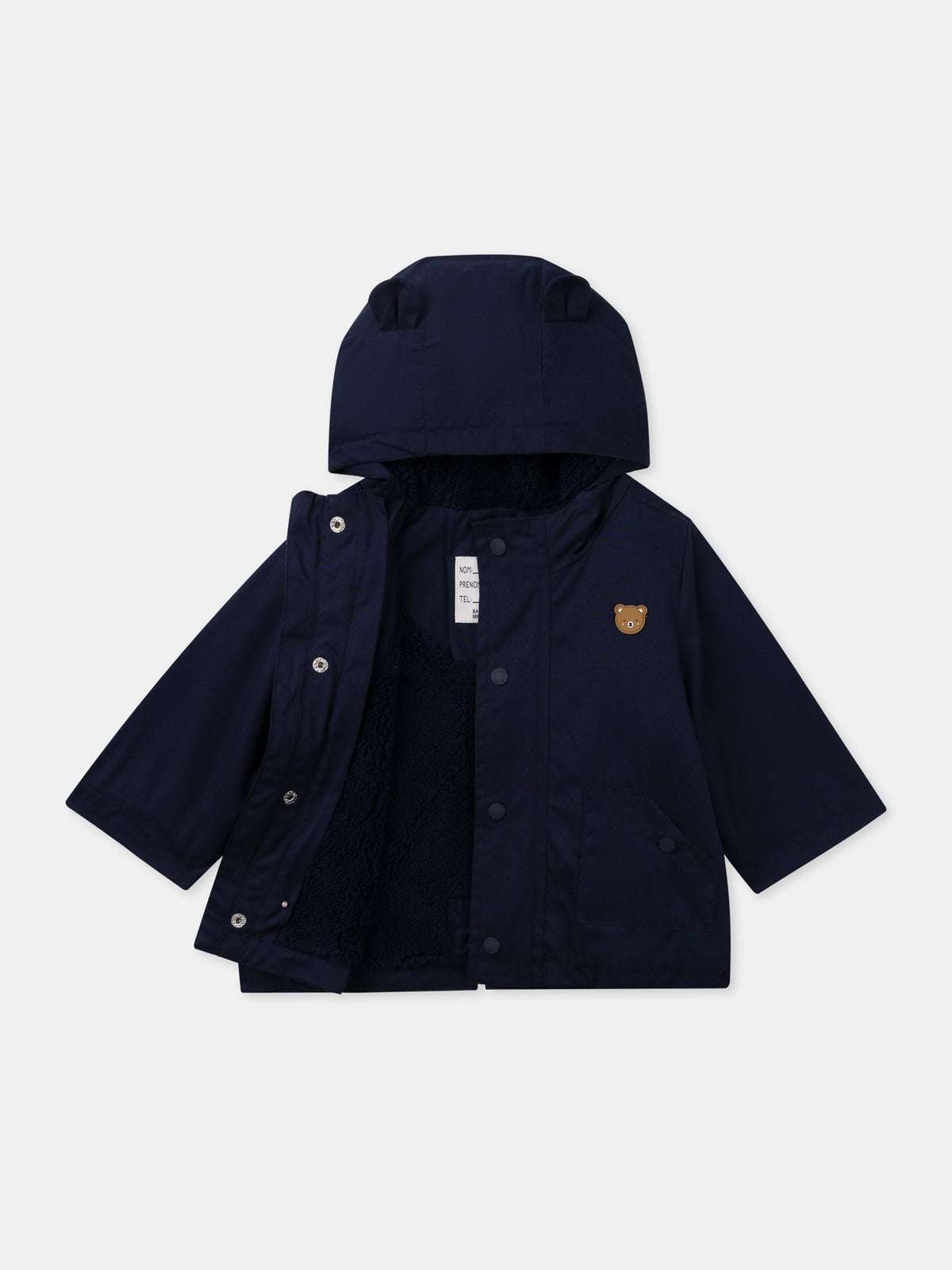 Marine Blau 3 in 1 Parka Baby Junge