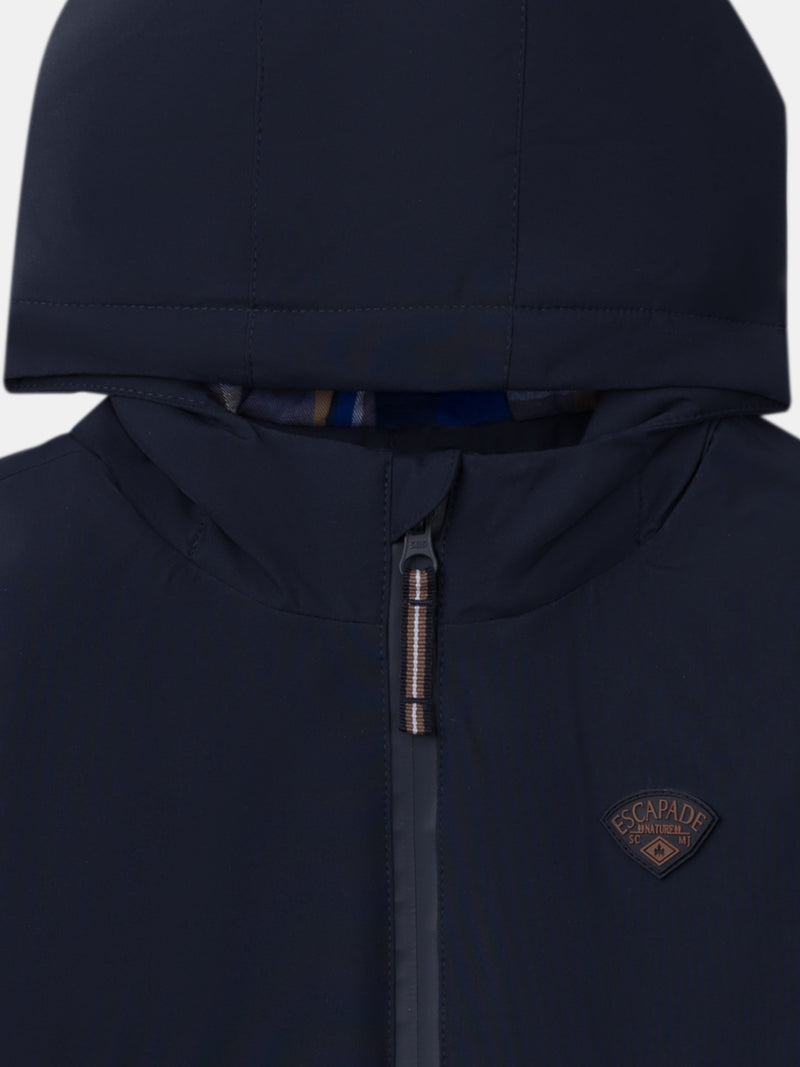 3-in-1-marineblauer-Parka für Jungen