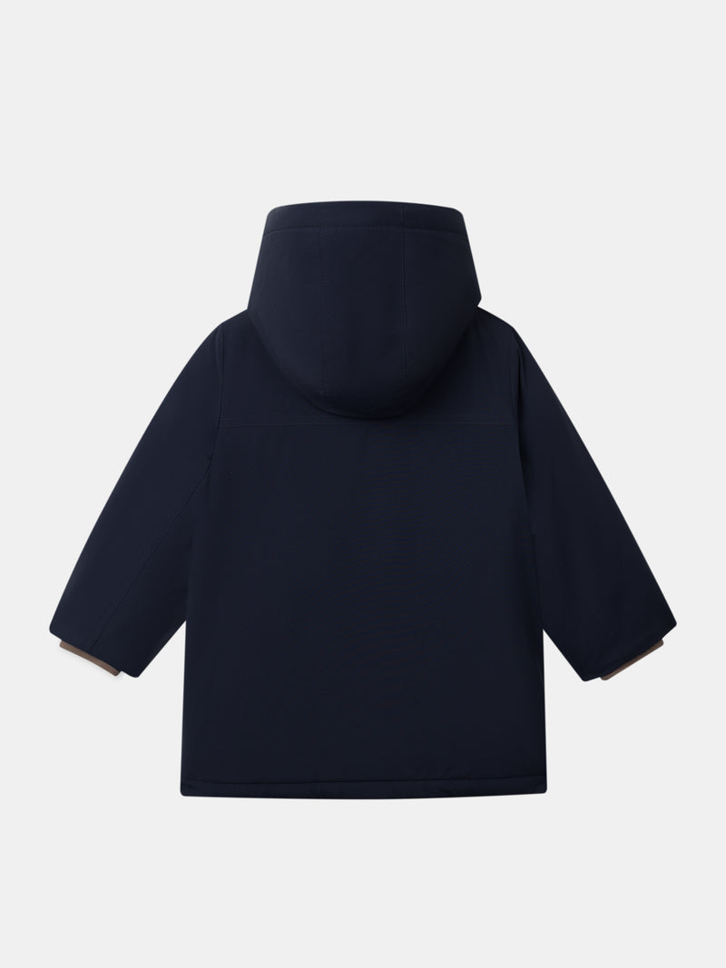 3-in-1-marineblauer-Parka für Jungen