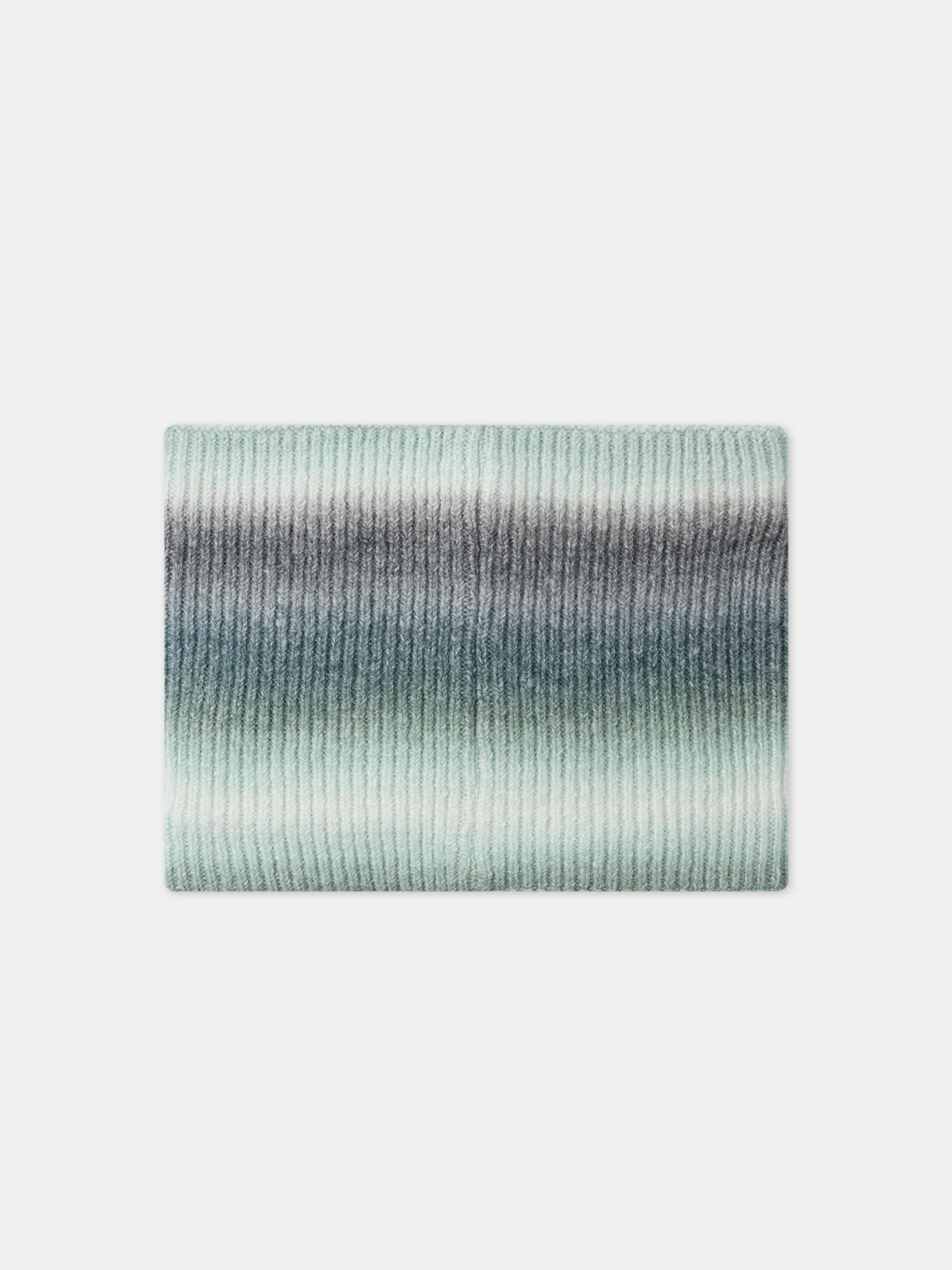 Snood dégradé tie and dye vert Garçon