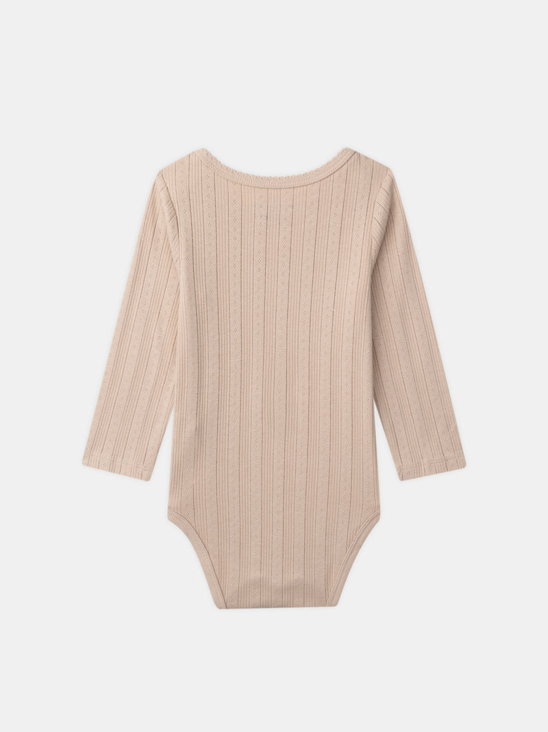 Set aus 2 langarm Bodys für Baby Mädchen