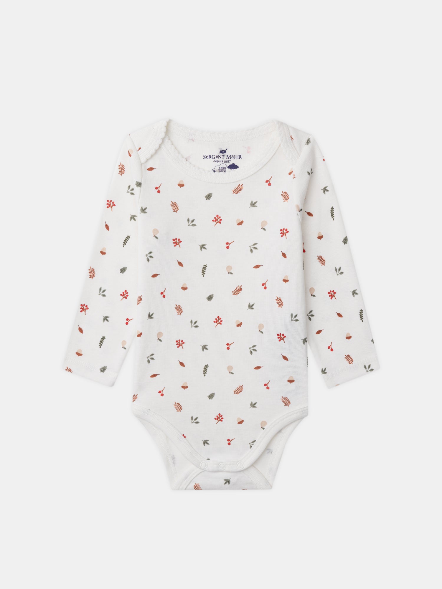 Lot de 3 bodies à manches longues Bébé Fille