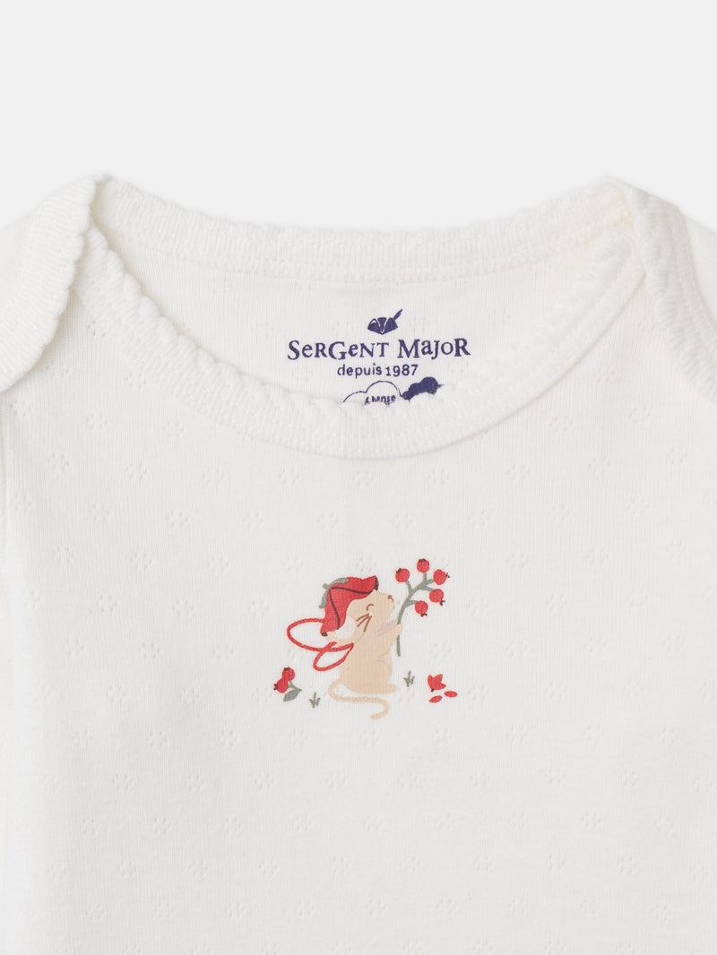 Set aus 3 langarm Bodys für Baby Mädchen