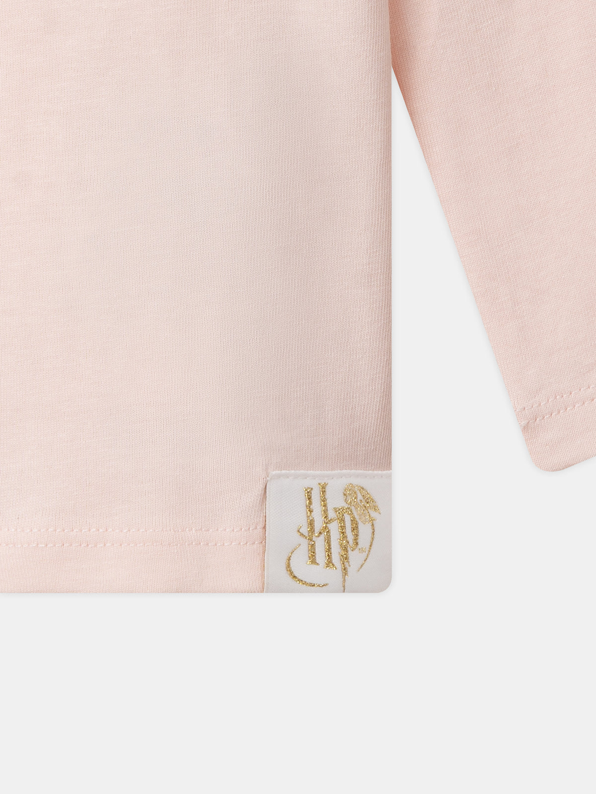 Pajama Harry Potter Rosa mit bedruckter Eule Hedwig für Mädchen