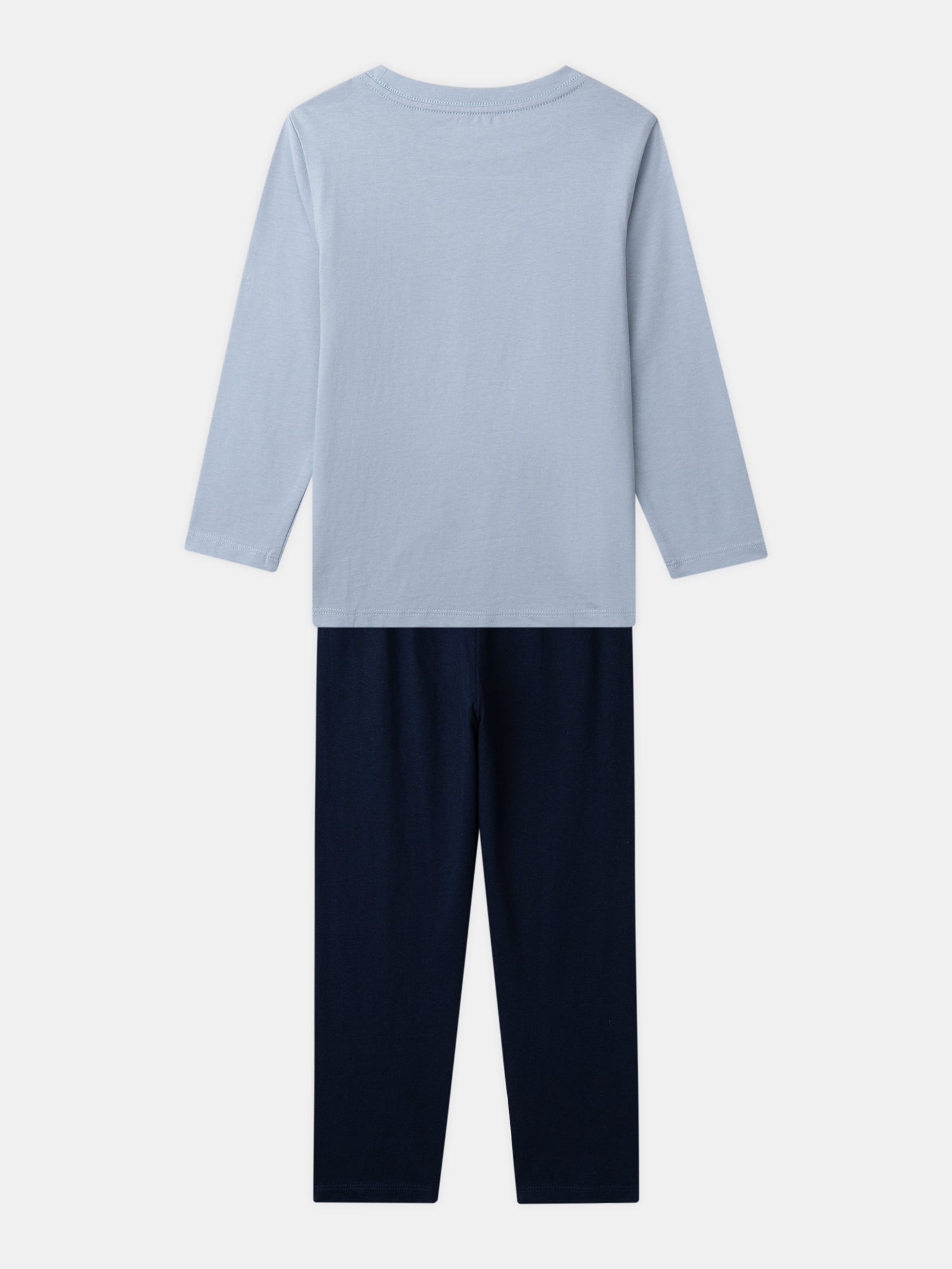 Himmelblauer und marinefarbener Griffon-Pyjama für Jungen