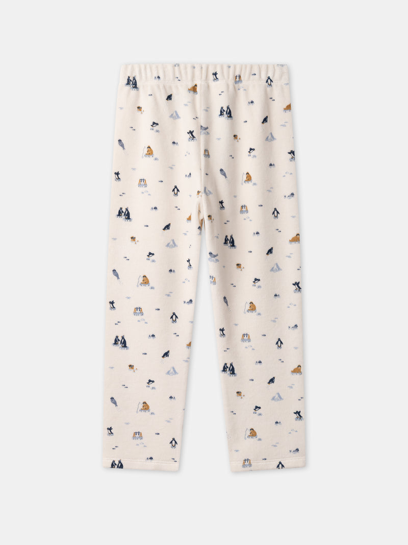 Pajama-creme-muster-Eisberg-Jungen