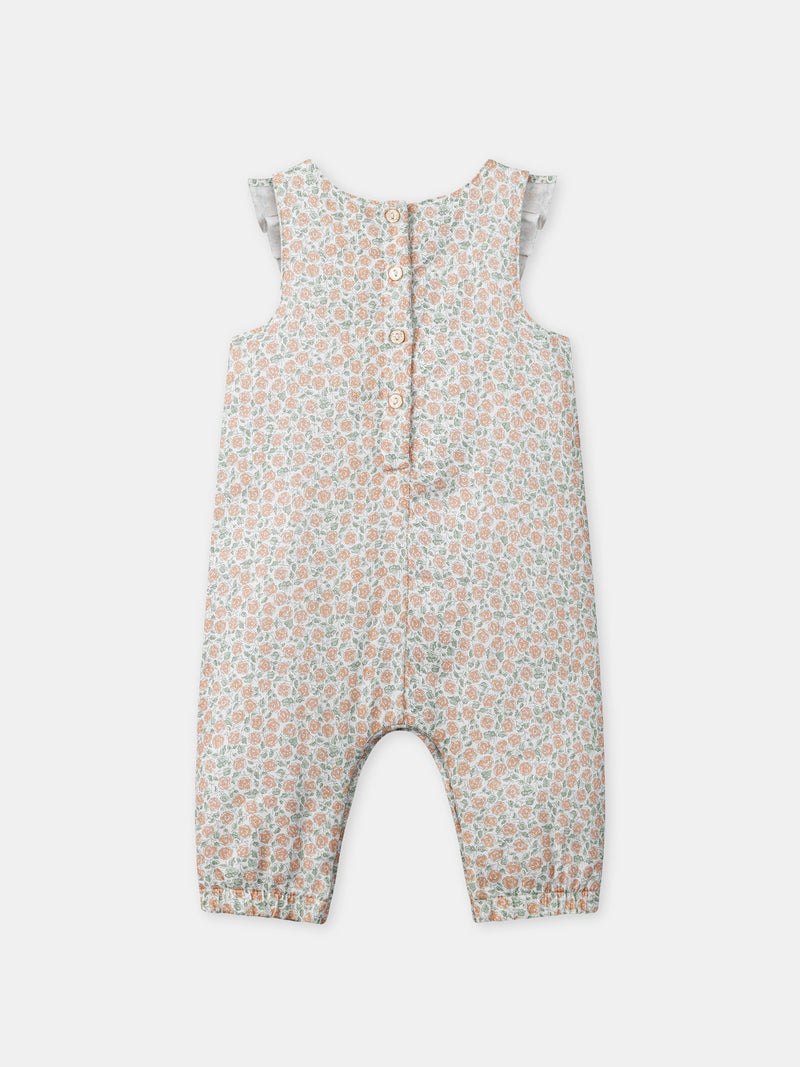 Set aus Blütenmotiv Gesamtheit + Body + Bandeau für Neugeborene Mädchen