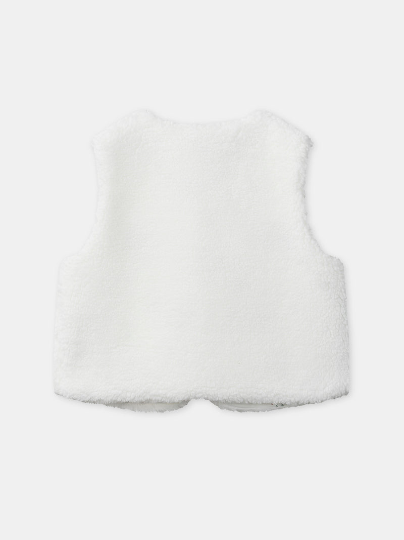 Set mit T-Shirt mit Hirschdruck + Weste + Hose für Neugeborene Jungen