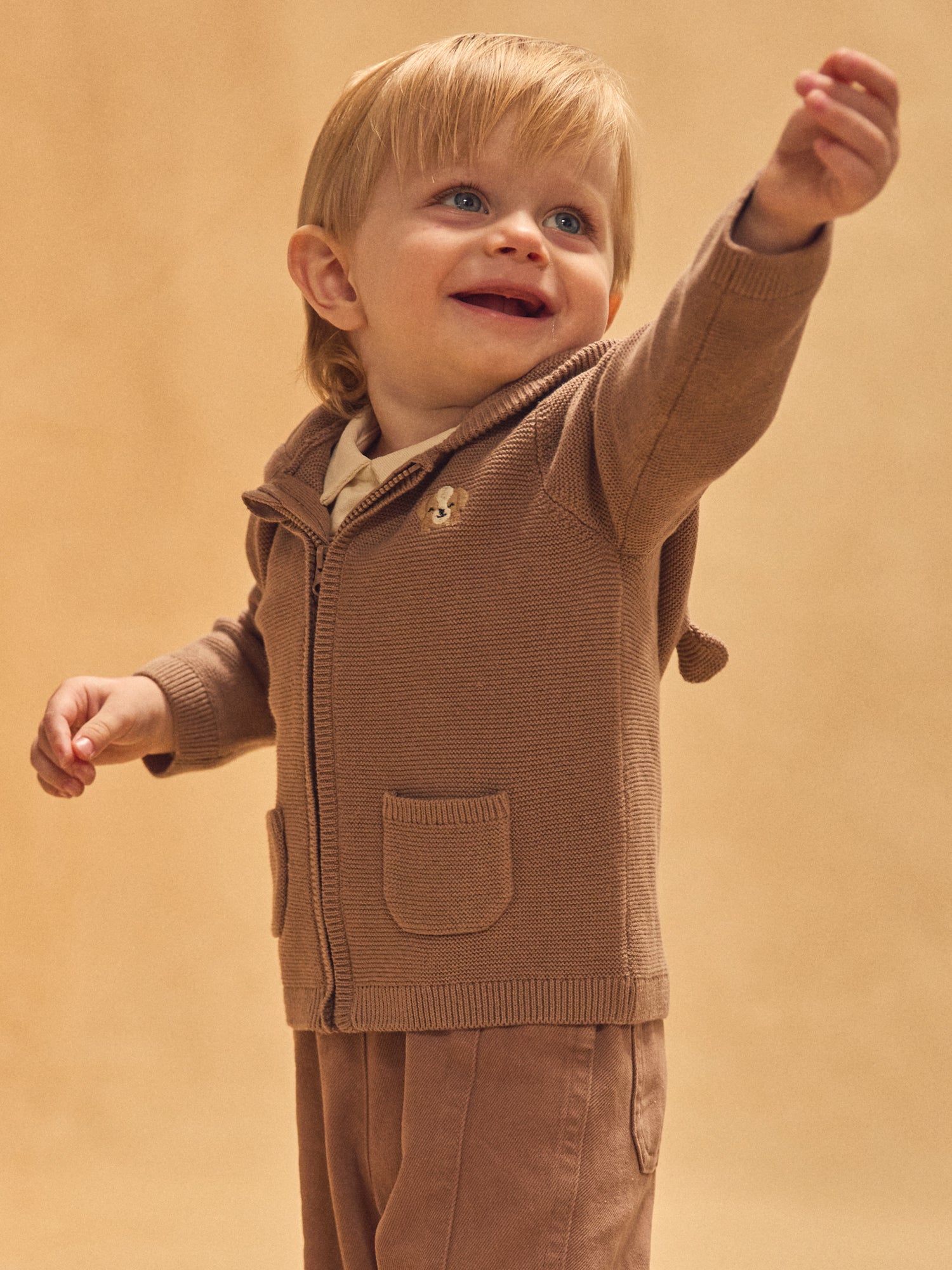 Strickjacke Marron