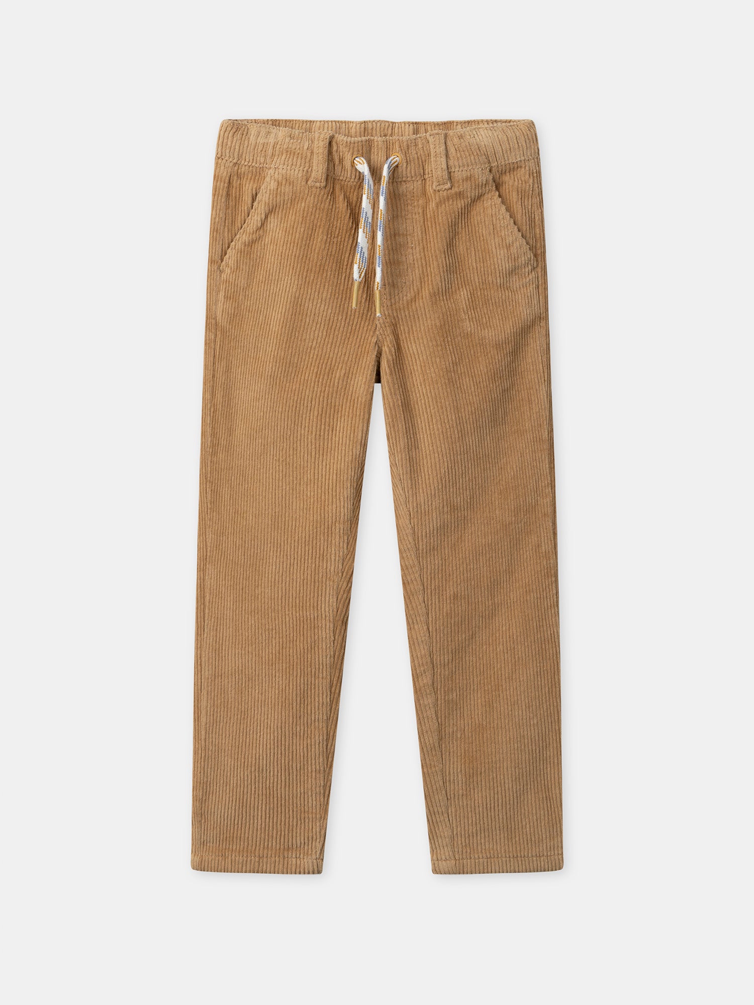 Pantalon marron en velours Garçon