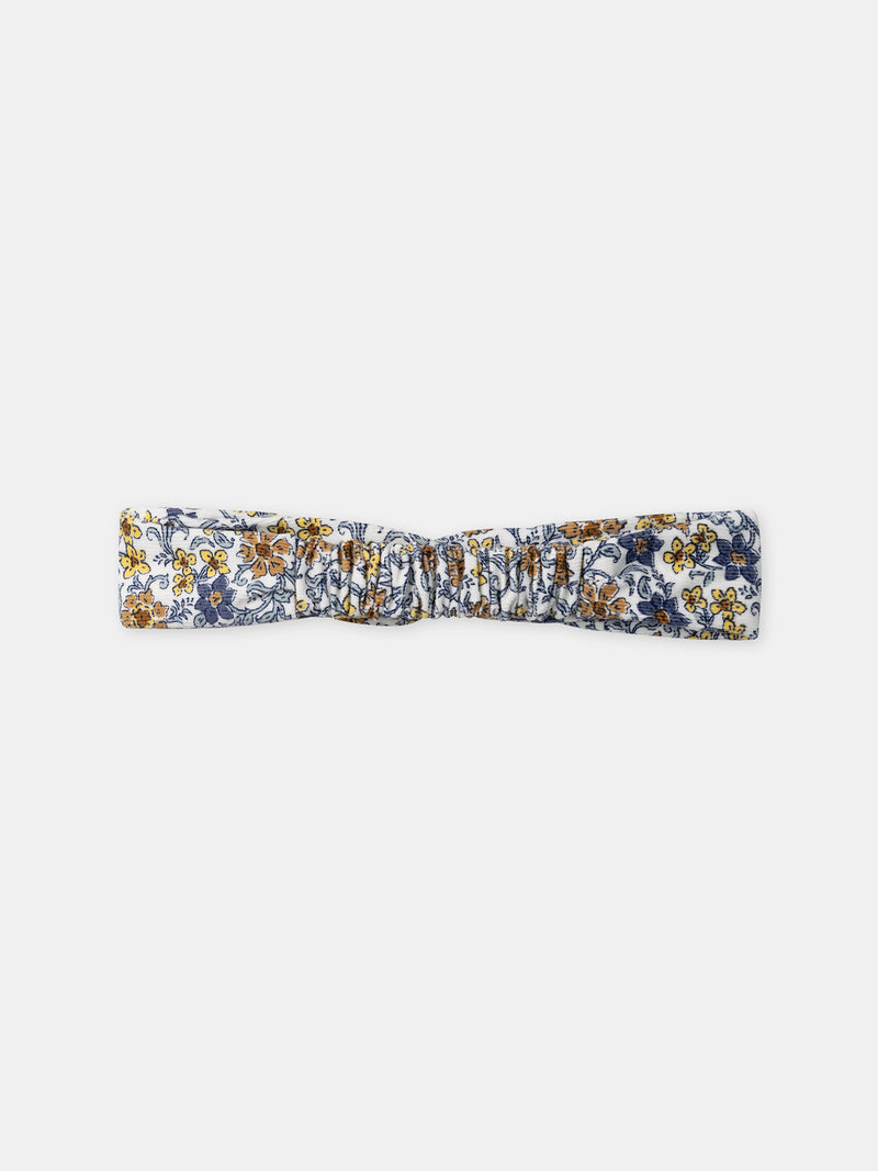 Bandeau cheveux imprimé fleuri Bébé Fille