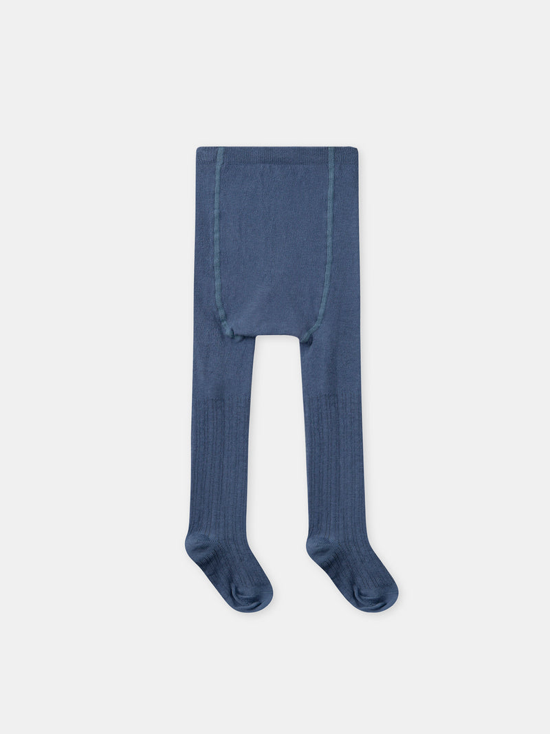 Blaue Strumpfhose für Mädchen