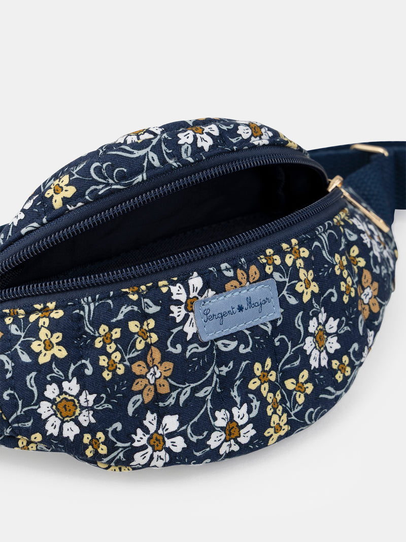 Sac banane imprimé fleuri Fille