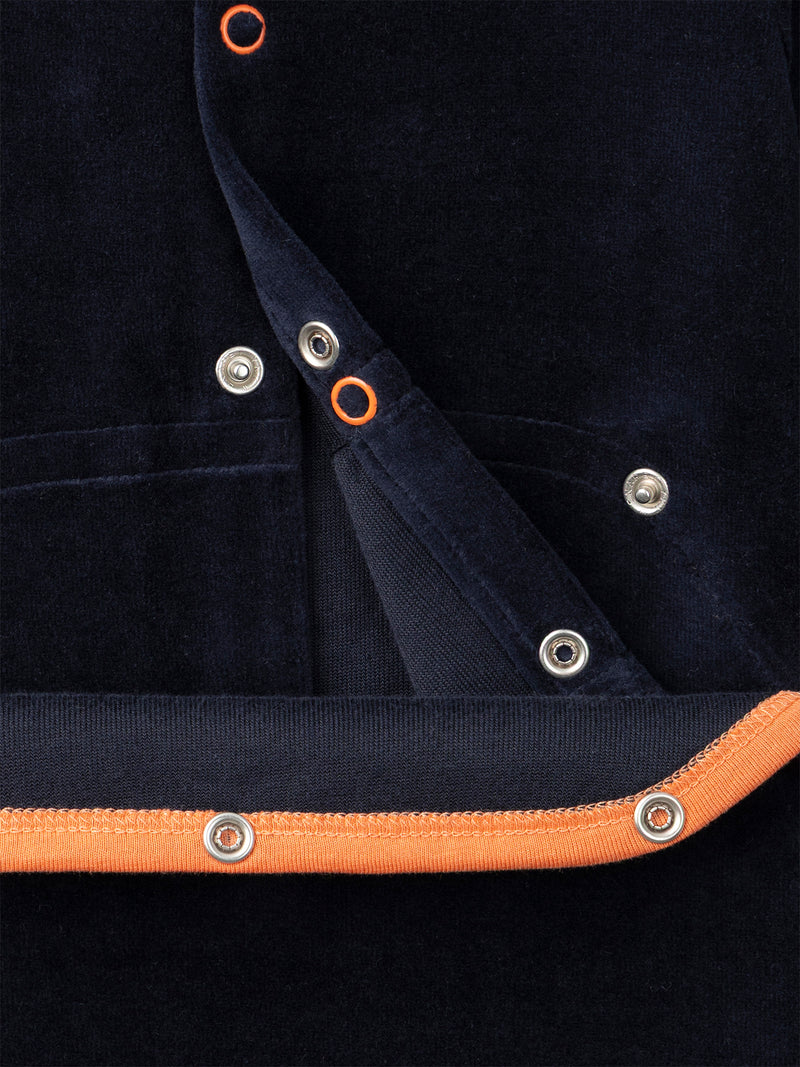 Grenouillère bleu marine Bébé Garçon