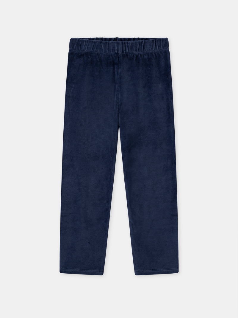 Pyjama bleu marine + cape Garçon
