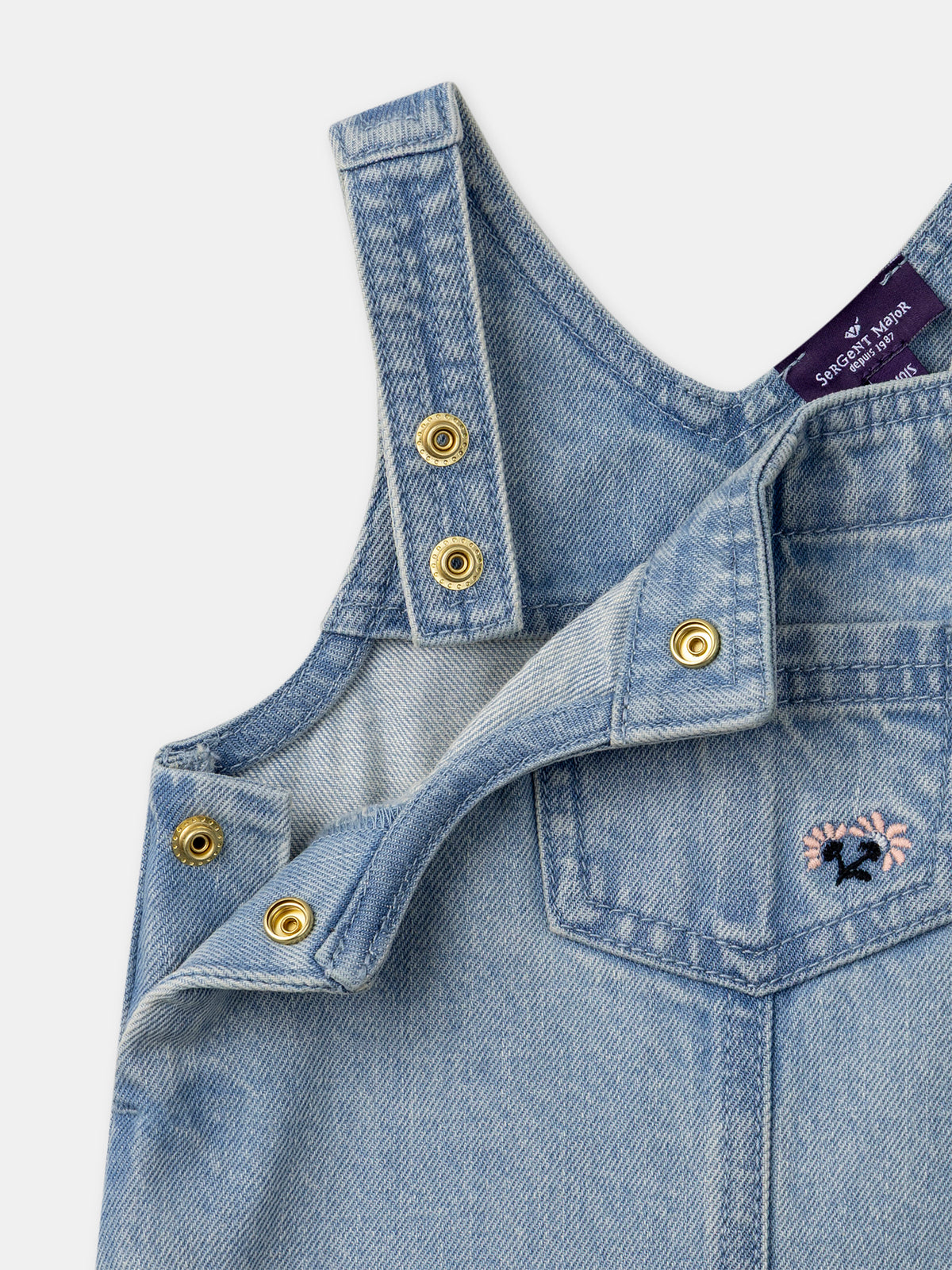 Tenue Bébé Fille : Rêverie en Denim - 5
