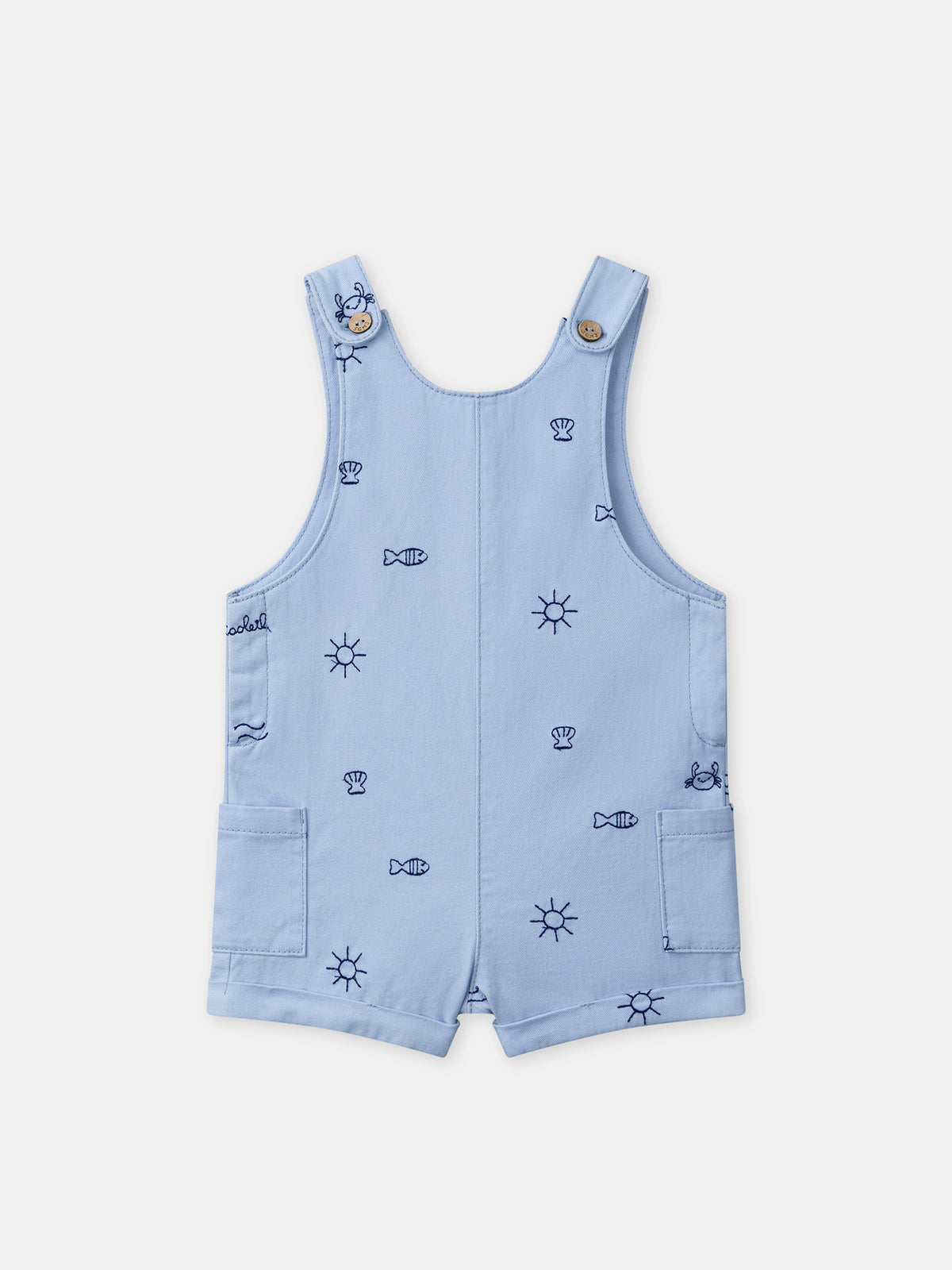Tenue de Bébé Garçon : Bleu d'été - 5