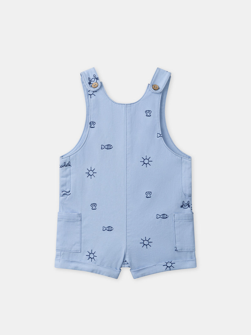 Tenue de Bébé Garçon : Bleu d'été - 5