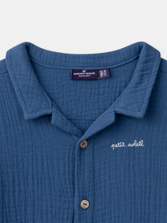 Tenue de Bébé Garçon : Bleu d'été - 4