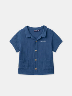 Tenue de Bébé Garçon : Bleu d'été - 3