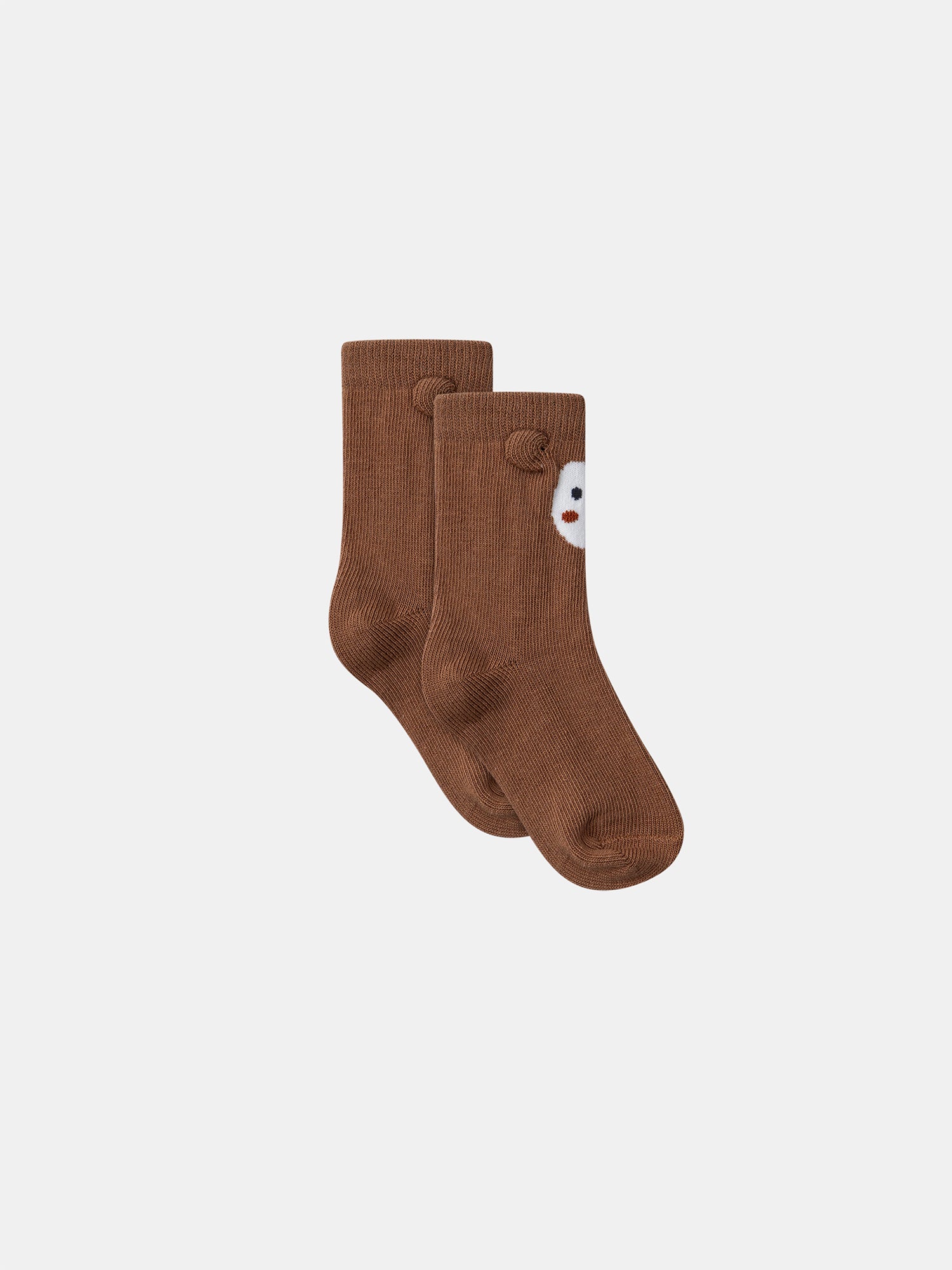Braune Socken Affe Baby Junge