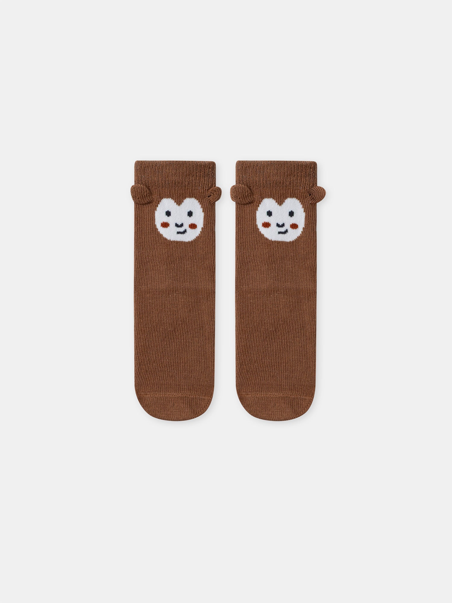 Braune Socken Affe Baby Junge