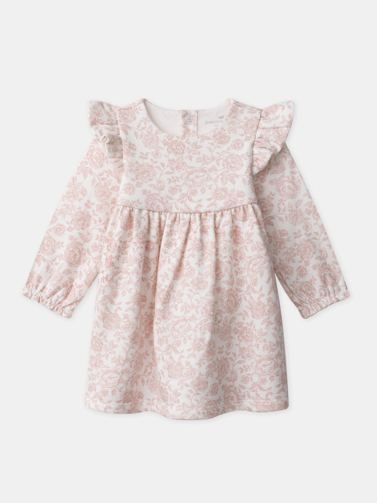 Ensemble robe + gilet + collants Naissance Fille