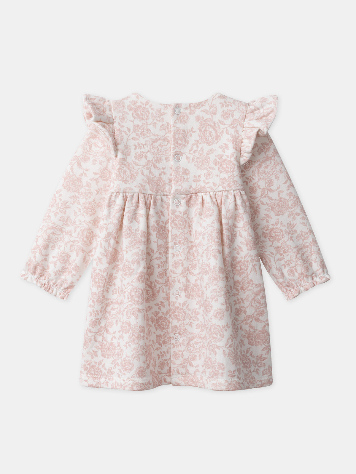 Ensemble robe + gilet + collants Naissance Fille